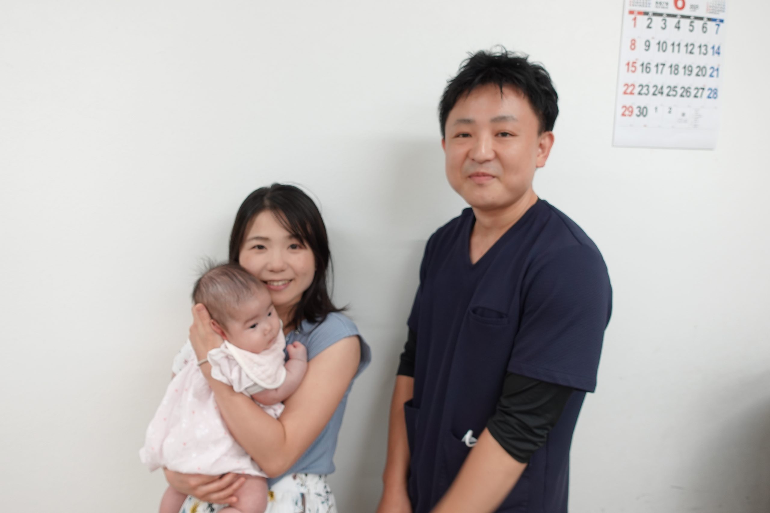 産後ママと院長